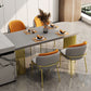 Metal Contemporary Freeform Dining Table Pine Solid Wood Top Table Clearhalo ' dining_table' 'Dining Tables & Seating' 'Dining Tables' 'furn' 'furn_dining_table' 'Furniture' 'furniture_dining_table' 'Kitchen & Dining Furniture' 'kitchen&dining_furn' 'kitchen' 'kitchen_dining_table' 1200x1200_02cd08ff-73f7-4d91-bbba-c6ee21cae734