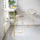 Contemporary Round Bar and Counter Stool Metal Stool with Sled Base Clearhalo 'Bar Furniture' 'Bar Stools' 'bar_stools' 'furn' 'furn_bar_stools' 'Furniture' 'furniture_bar_stools' 'Kitchen & Dining Furniture' 1200x1200_02d1198f-fa87-482c-88e3-f6762ba30a7b