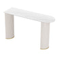 Stone Bar Dining Table Glam Oval Bar Table with Double Pedestal for Dining Room Clearhalo 'Bar Furniture' 'Bar Tables' 'bar_tables' 'furn' 'furn_bar_tables' 'Furniture' 'furniture_bar_tables' 'Kitchen & Dining Furniture' 1200x1200_02d65577-7052-4b44-8372-380cefb088b3