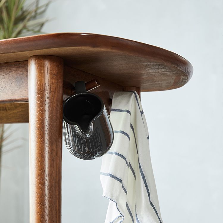 Industrial 40.7"H Bar Table Natural Wood Specialty Top Bistro Table for Living Room Clearhalo 'Bar Furniture' 'Bar Tables' 'bar_tables' 'furn' 'furn_bar_tables' 'Furniture' 'furniture_bar_tables' 'Kitchen & Dining Furniture' 'kitchen&dining_furn' 'kitchen' 1200x1200_02d6efd9-9289-4882-85c6-87dc47610d3d