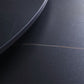 Metal and Stone Table Glam Style Simple Home Black Round Dining Table Clearhalo 'Dining Tables & Seating' 'Dining Tables' 'dining_table' 'furn' 'furn_dining_table' 'Furniture' 'Kitchen & Dining Furniture' 1200x1200_02de703d-934d-4561-a4b6-adb596d52b47
