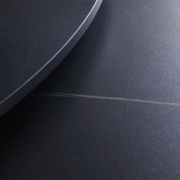 Metal and Stone Table Glam Style Simple Home Black Round Dining Table Clearhalo 'Dining Tables & Seating' 'Dining Tables' 'dining_table' 'furn' 'furn_dining_table' 'Furniture' 'Kitchen & Dining Furniture' 1200x1200_02de703d-934d-4561-a4b6-adb596d52b47