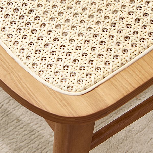 Sedie da pranzo in stile tradizionale sedie aperte a bracciale con gambe in legno per la casa