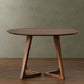 Round Double Pedestal Casual Dining Table Wood Color Fixed Table of Pinewood Solid Wood Clearhalo 'Dining Tables & Seating' 'Dining Tables' 'dining_table' 'furn' 'furn_dining_table' 'Furniture' 'furniture_dining_table' 'Kitchen & Dining Furniture' 'kitchen' 'kitchen_dining_table' 1200x1200_02df6fe5-74fd-4758-ba79-0889271f8600