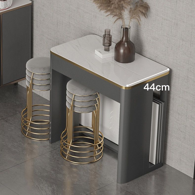 Rectangle Dîner table de cuisine table de cuisine contemporaine table à manger