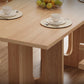 Industrial 1/4/5 Pieces Dining Set Rectangle Wood Dining Table for Dining Room Clearhalo 'Dining Room Sets' 'Dining Tables & Seating' 'dining_room_set' 'furn' 'furn_dining_room_set' 'Furniture' 'Kitchen & Dining Furniture' 1200x1200_02e066de-0a3c-46a9-9d9d-1a1823780b4b