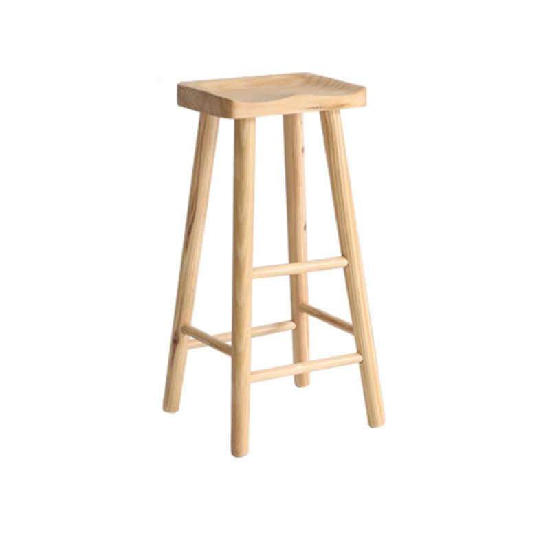 Industrial Counter High Stool Solid Wood Backless Counter-high Stool Clearhalo 'Bar Furniture' 'Bar Stools' 'bar_stools' 'furn' 'furn_bar_stools' 'Furniture' 'Kitchen & Dining Furniture' 1200x1200_02e31ea8-4eb3-41c0-bb7e-7e4b83d6ce0a