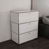 Modern Rectangle Storage Server Metal Sideboard for Dining Room Clearhalo 'buffet_sideboard' 'Buffets & Sideboards' 'furn' 'furn_buffet_sideboard' 'Furniture' 'Kitchen & Dining Furniture' 1200x1200_02e3b3a9-9fe6-44a5-9ab1-cfbdee9d4f04