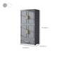 Hinged Wardrobe Cabinet Modern Plastic Storage Cabinet for Bedroom