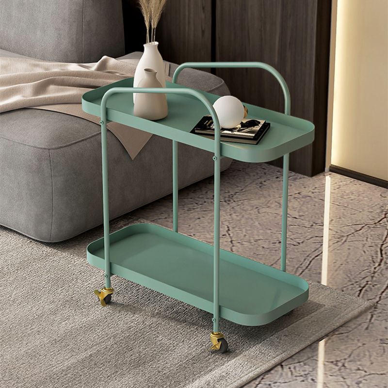 11" Wide Glam Corner Table Rectangular Accent Side Table with Storage Clearhalo 'Coffee & Accent Tables' 'End & Side Tables' 'end_side_tables' 'furn' 'furn_end_side_tables' 'Furniture' 'Living Room Furniture' 1200x1200_02e55d27-68a2-47d4-a967-c9342a65e38d