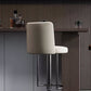 Industrielle verstellbare Barhocker Low Rücken Counter Bar Stool für Küche