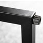 Industrial Grey Stone Pub Bar Table Indoor Iron Bar Dining Table with Double Pedestal Clearhalo 'Bar Furniture' 'Bar Tables' 'bar_tables' 'furn' 'furn_bar_tables' 'Furniture' 'furniture_bar_tables' 'Kitchen & Dining Furniture' 1200x1200_02ea980c-471f-400e-b927-07e9ab6c1437