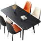 Modern Home Sintered Stone Dining Table Rectangular Table with Carbon Steel Legs Clearhalo ' dining_table' 'Dining Tables & Seating' 'Dining Tables' 'furn' 'furn_dining_table' 'Furniture' 'furniture_dining_table' 'Kitchen & Dining Furniture' 'kitchen&dining_furn' 'kitchen' 'kitchen_dining_table' 1200x1200_02ec7f69-4526-4b10-ac46-8caa8e2f1bf1