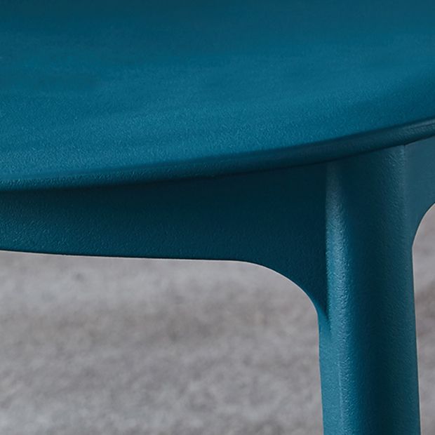 Contemporary Plastic Dining Side Chair Matte Finish Open Back Dining Side Chair Clearhalo ' kitchen&dining_furn' 'Dining Chairs' 'Dining Tables & Seating' 'dining_chair' 'furn' 'furn_dining_chair' 'Furniture' 'furniture_dining_chair' 'Kitchen & Dining Furniture' 'kitchen' 1200x1200_02f1d096-87f4-4192-8bfc-7abfcc69737c