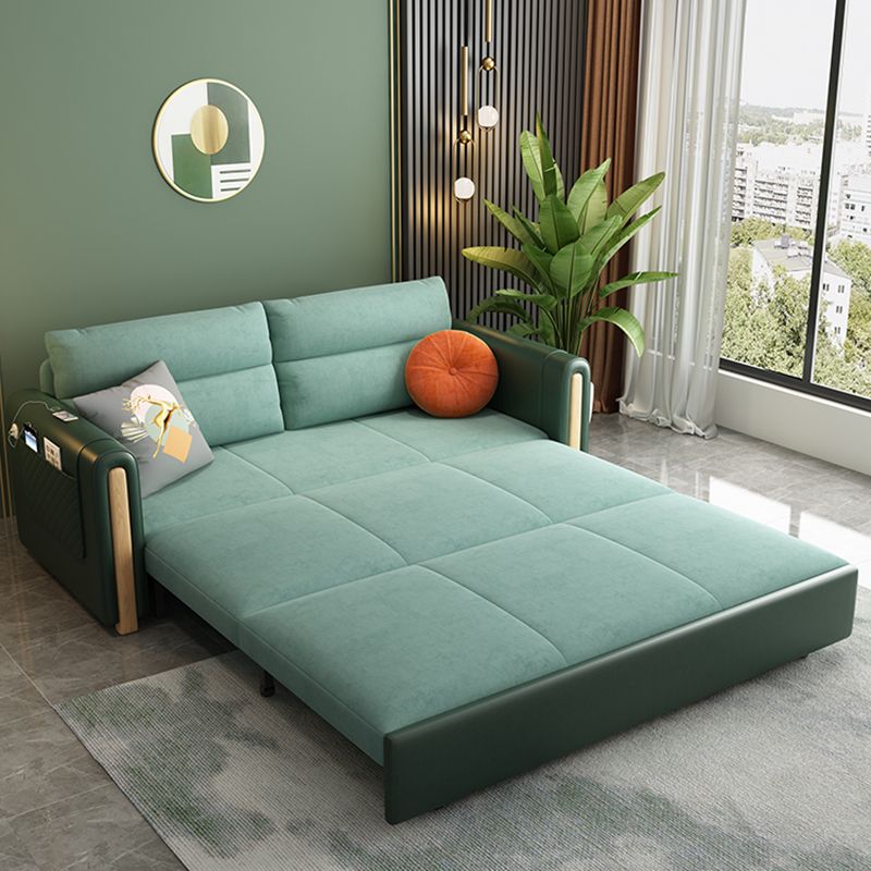 Canapé de canapé de lit convertible convertible avec oreillers avec oreillers