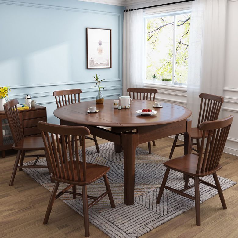 Modern Style Solid Wood Dining Table Rectangle Home Table with 4 Legs for Home Clearhalo ' dining_table' 'Dining Tables & Seating' 'Dining Tables' 'furn' 'furn_dining_table' 'Furniture' 'furniture_dining_table' 'Kitchen & Dining Furniture' 'kitchen&dining_furn' 'kitchen' 'kitchen_dining_table' 1200x1200_02f39b90-9226-41d5-848b-440fe66bcdf5