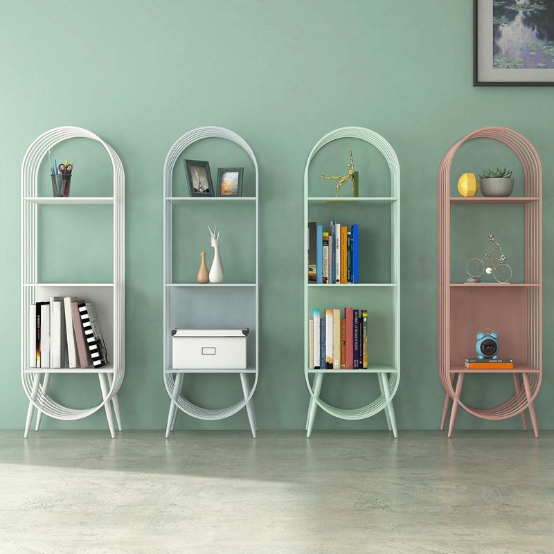 52"H Scandinavian 3-shelf Bookshelf Etagere Shelf Bookcase for Study Room Clearhalo 'Bookcases' 'furn' 'furn_bookcases' 'Furniture' 'furniture_bookcases' 'Office Furniture' 1200x1200_02f65ee2-b42e-4f0a-828b-3665925d8914