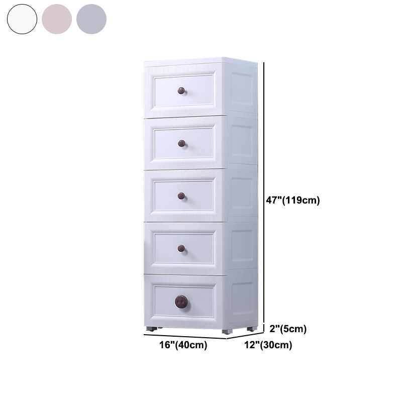 Contemporary Style Non-Hanging Armoire Plastic Home Storage Cabinet Clearhalo 'Armoires & Wardrobes' 'armoires_wardrobes' 'Bedroom Furniture' 'furn' 'furn_armoires_wardrobes' 'Furniture' 1200x1200_02f8569b-f536-43cd-952f-5635cfea897f