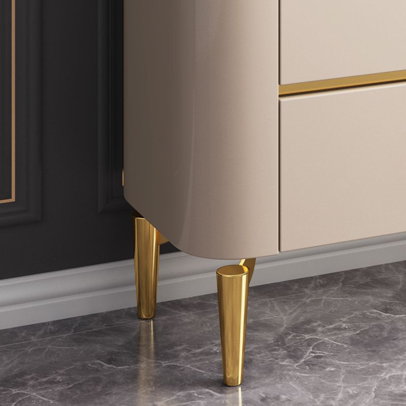 Tavolo da tavolo da tavolo a buffet glam tavolo da sideboard con cassetti per soggiorno