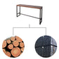 Industrial Rectangle Bar Counter Table Wooden Dining Table for Kitchen Clearhalo 'Bar Furniture' 'Bar Tables' 'bar_tables' 'furn' 'furn_bar_tables' 'Furniture' 'furniture_bar_tables' 'Kitchen & Dining Furniture' 1200x1200_02fa4bec-75f9-48a5-90c4-abc63c65a46e