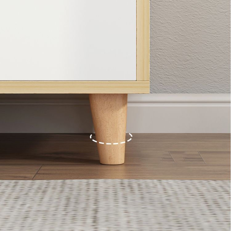 Modern Engineered Wood Sideboard Simple Buffet Table with Drawer for Living Room Clearhalo 'buffet_sideboard' 'Buffets & Sideboards' 'furn' 'furn_buffet_sideboard' 'Furniture' 'furniture_buffet_sideboard' 'Kitchen & Dining Furniture' 1200x1200_02fb350b-03b6-47c1-aa8a-01cb09764017