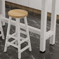 Contemporary Style 1/4/5 Pieces Wood Rectangular Bar Table Set for Indoor