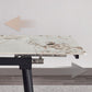 4-foot Stone Dining Site Table Modern Style Drop-Leaf Dining Table for Dining Room Clearhalo 'Dining Tables & Seating' 'Dining Tables' 'dining_table' 'furn' 'furn_dining_table' 'Furniture' 'furniture_dining_table' 'Kitchen & Dining Furniture' 'kitchen' 'kitchen_dining_table' 1200x1200_0302f685-b965-4efd-ae0f-3be91e028b15
