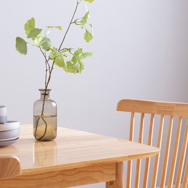 Modern Rectangle Dining Table Solid Wood 4 Legs Dining Table for Home Use Clearhalo ' dining_table' 'Dining Tables & Seating' 'Dining Tables' 'furn' 'furn_dining_table' 'Furniture' 'furniture_dining_table' 'Kitchen & Dining Furniture' 'kitchen&dining_furn' 'kitchen' 'kitchen_dining_table' 1200x1200_03039315-a956-47d6-9994-a166688fdb05