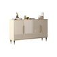 Glam Stone Sideboard Dining Kitchen Room Adjustable Shelves Sideboard Clearhalo 'buffet_sideboard' 'Buffets & Sideboards' 'furn' 'furn_buffet_sideboard' 'Furniture' 'Kitchen & Dining Furniture' 1200x1200_030a3885-050d-4ec3-99d9-4acfbb502237