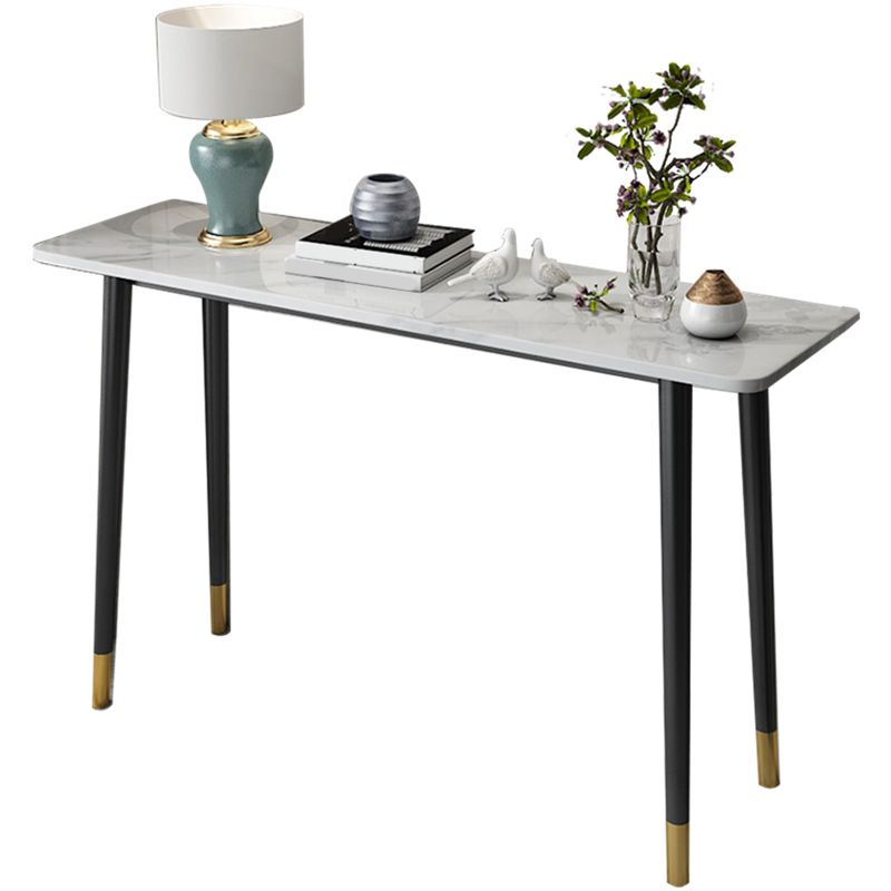 Tavolo di divano resistente alle macchie per graffio di ardesia contemporanea