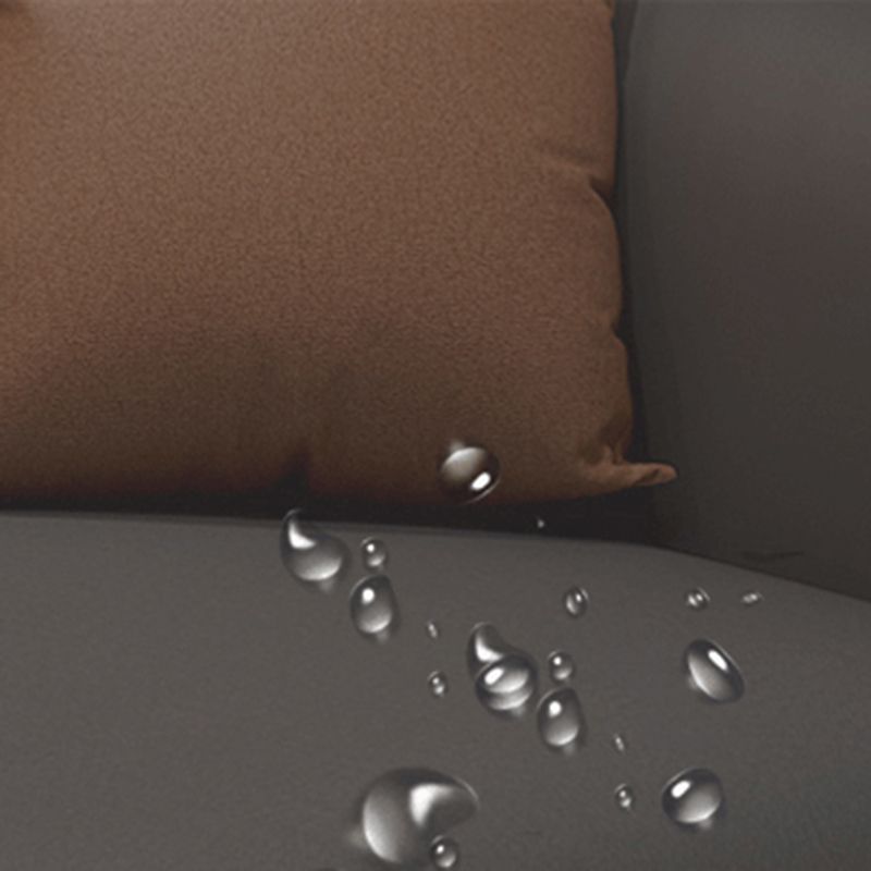 Stain-Resistant L-Shape Flared Arm Sectional Sofa with Chaise for Four People Clearhalo 'furn' 'furn_sectionals' 'Furniture' 'furniture_sectionals' 'kitchen' 'kitchen_sectionals' 'Living Room Furniture' 'Sectionals' 1200x1200_0311057c-1847-46a8-86c7-98231d573e14