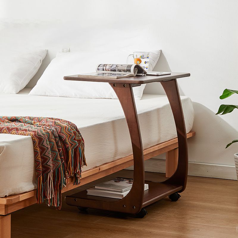 Massivholz Modernismus Nachttisch Unter Regal Betische Nachttisch für Schlafzimmer