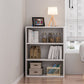 Closed Back Standard Bookcase Modern Engineered Wood Bookshelf