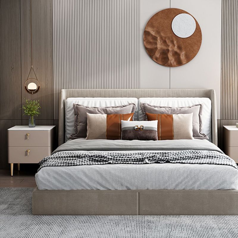 Klassischer Glamakzenttisch Nachttisch Stein Nachttschrank mit Schubladen