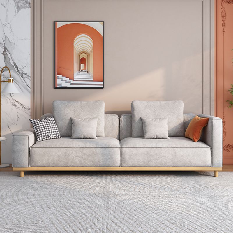 Sala de estar de sofás seccional reversible en forma de L seccionalios duraderos