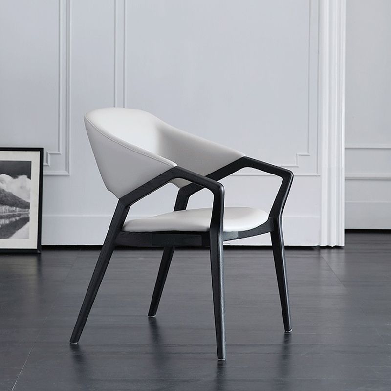 Sedia da sala da pranzo in cucina contemporanea sedia da pranzo aperta