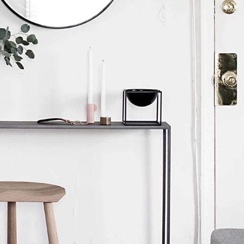 Rectangle Table accent de console contemporaine