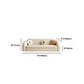 Contemporary Wool Sofa Cushions Back Sofa Bed in Beige For Living Room