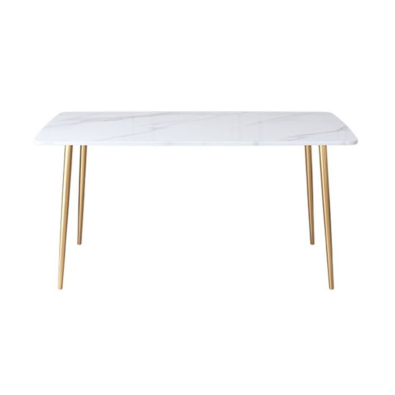 Luxury 1/2/5 Pieces Rectangle Dining Set Sintered Stone Dining Table with Chairs Clearhalo 'Dining Room Sets' 'Dining Tables & Seating' 'dining_room_set' 'furn' 'furn_dining_room_set' 'Furniture' 'furniture_dining_room_set' 'Kitchen & Dining Furniture' 1200x1200_0320fe56-edd2-425d-9a50-ae8d9a46cfa2