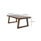 Industrial Style Rectangle Table Wooden Dining Table with Wooden Legs Clearhalo 'Dining Tables & Seating' 'Dining Tables' 'dining_table' 'furn' 'furn_dining_table' 'Furniture' 'Kitchen & Dining Furniture' 1200x1200_03214b00-b5e4-40cb-a9a2-99b518e8d2b7