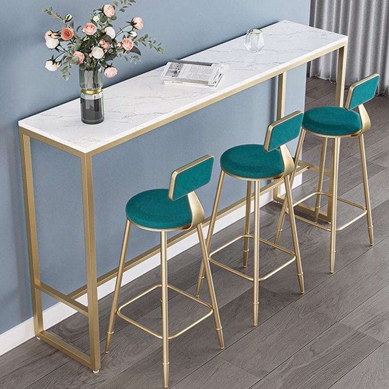 Glam Rechthoek Stenen Teller Tafel 1/4 Pieces Bars Tafel ingesteld voor Cafe