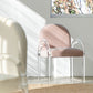 Velvet Matte Finish Dining Chair Designer Style Home Solid Back Arm Chair Clearhalo 'Dining Chairs' 'Dining Tables & Seating' 'dining_chair' 'furn' 'furn_dining_chair' 'Furniture' 'Kitchen & Dining Furniture' 1200x1200_0323bbb0-71dd-4d7e-95a5-fd0633615ccb