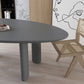 Oval Tripod Base Dining Table Solid Wood Modern Kitchen Dinner Dining Room Table Clearhalo 'Dining Tables & Seating' 'Dining Tables' 'dining_table' 'furn' 'furn_dining_table' 'Furniture' 'furniture_dining_table' 'Kitchen & Dining Furniture' 'kitchen' 'kitchen_dining_table' 1200x1200_0324908c-c0b7-4dba-8e6a-05aee99c9fa6