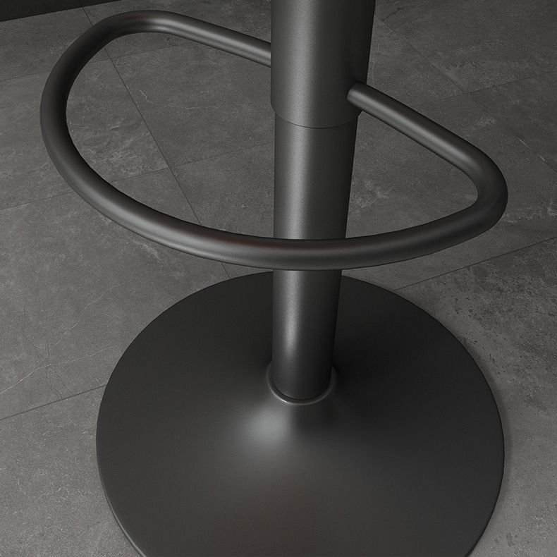 Home Footrest Adjustable Height Stool Contemporary Leather Barstool Clearhalo 'Bar Furniture' 'Bar Stools' 'bar_stools' 'furn' 'furn_bar_stools' 'Furniture' 'Kitchen & Dining Furniture' 1200x1200_0324eb38-3c74-42bf-9d7a-e2c37c1b8daa
