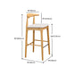 Double Pedestal Bar Table Set 1/3 Pcs Stone Top Bar Table and Solid Wood Stools Clearhalo 'Bar Furniture' 'furn' 'furn_home_bar_bar_sets' 'Furniture' 'Home Bars & Bar Sets' 'home_bar_bar_sets' 'Kitchen & Dining Furniture' 1200x1200_0325ec2d-088e-46b9-8fda-d0e65ee9f96d