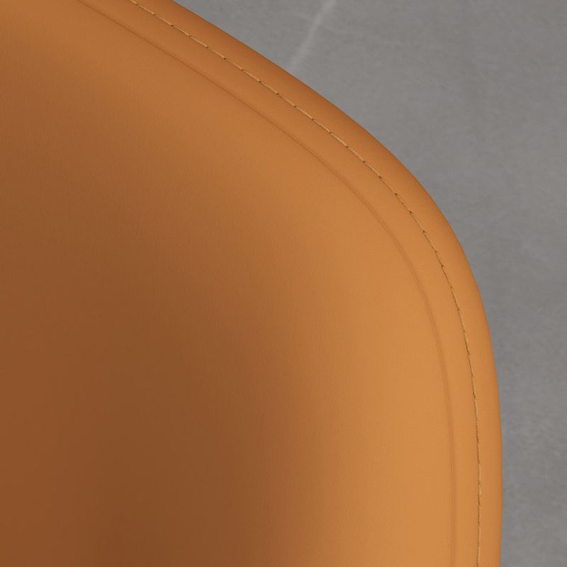 Home Scandinavian Side Chair Open Back Metal Upholstered Dining Room Chair Clearhalo ' kitchen&dining_furn' 'Dining Chairs' 'Dining Tables & Seating' 'dining_chair' 'furn' 'furn_dining_chair' 'Furniture' 'furniture_dining_chair' 'Kitchen & Dining Furniture' 'kitchen' 1200x1200_03291f94-8867-4039-9879-ccf2c20864f5