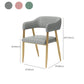 Glam Metal Kitchen Dining fauteuils Open achterste zijstoelen