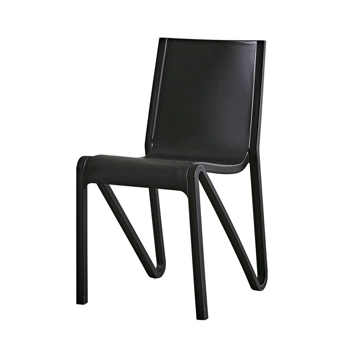 Modern Stackable Square Dining Chair Acrylic Dining Armless Chair for Kitchen Clearhalo ' kitchen&dining_furn' 'Dining Chairs' 'Dining Tables & Seating' 'dining_chair' 'furn' 'furn_dining_chair' 'Furniture' 'furniture_dining_chair' 'Kitchen & Dining Furniture' 'kitchen' 1200x1200_03296f6a-526f-4190-8a66-95b6e575824c