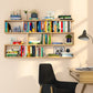 Solid Wood Bookshelf Contemporary Style Wall Mounted Bookcase for Office Home Clearhalo 'Bookcases' 'furn' 'furn_bookcases' 'Furniture' 'furniture_bookcases' 'Office Furniture' 1200x1200_032a2dff-1dc6-4cbe-8dd9-028187165008