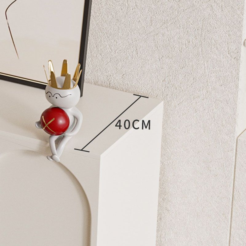 Tavolo di sideboard in stile contemporaneo a buffet in legno con armadi